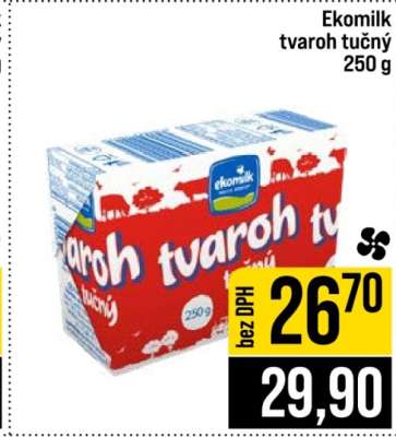 Ekomilk tvaroh tučný