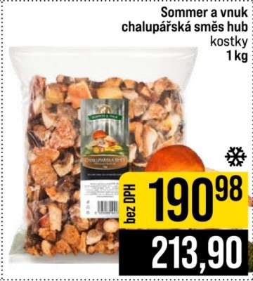 Sommer a vnuk chalupářská směs hub