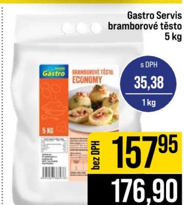 Gastro Servis bramborové těsto 5 kg