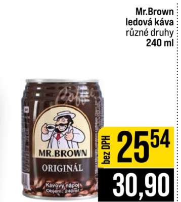 Mr. Brown ledová káva