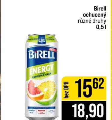 Birell ochucený