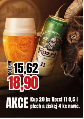 Kozel 11 0,5 l plech