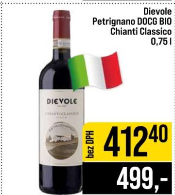 Dievole Petrignano DOCG BIO Chianti Classico