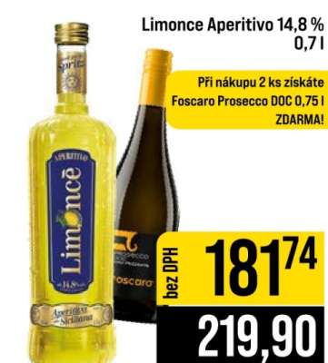 LIMONCÈ APERITIVO 14,8%