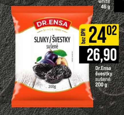 Dr.Ensa švestky sušené
