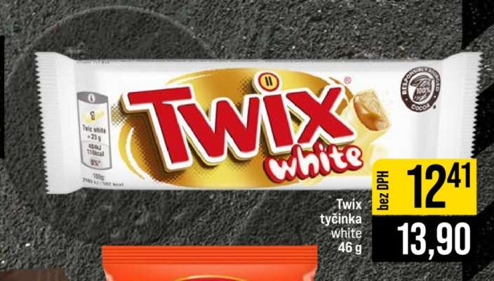 Twix tyčinka white 46 g
