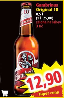 Gambrinus Originál 10