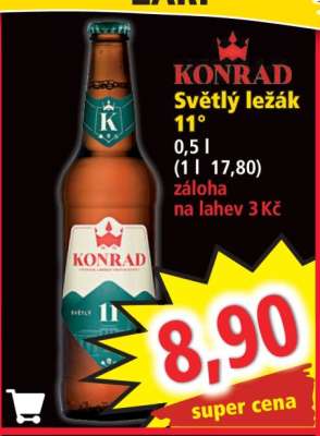 KONRAD Světlý ležák 11°