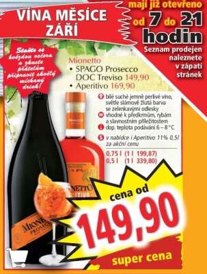 Mionetto SPAGO Prosecco DOC Treviso