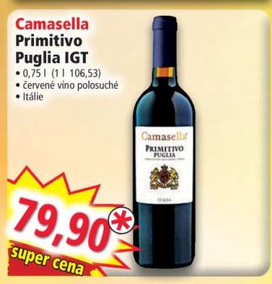 Camasella Primitivo Puglia IGT