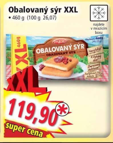 OBALOVANÝ SÝR XXL