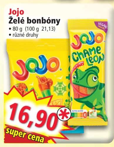 JOJO Želé bonbony