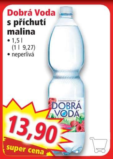 Dobrá Voda s příchutí malina