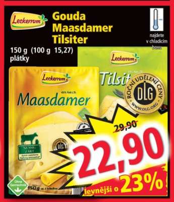 Gouda Maasdamer Tilsiter