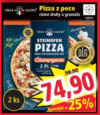 Pizza z pece