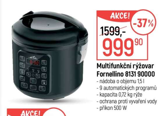 Multifunkční rýžovar Fornellino 8131 90000