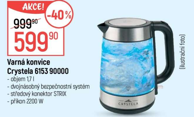 Varná konvice Crystela 6153 90000