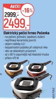 Elektrický pečící hrnec Pečenka