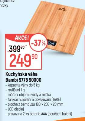 Kuchyňská váha Bambi 9778 90000