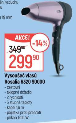 Vysoušeč vlasů Rosalia 6320 90000