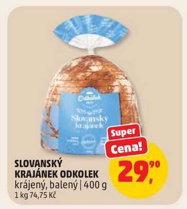 SLOVANSKÝ KRAJÁNEK ODKOLEK