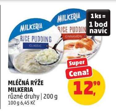 MLÉČNÁ RÝŽE MILKERIA