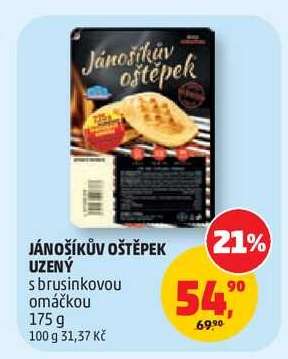 JÁNOŠÍKŮV OŠTĚPEK UZENÝ