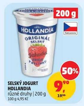 SELSKÝ JOGURT HOLLANDIA