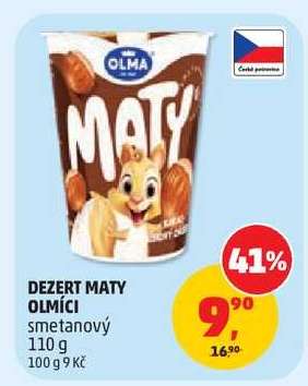 DEZERT MATY OLMÍCI