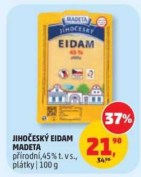 JIHOČESKÝ EIDAM MADETA