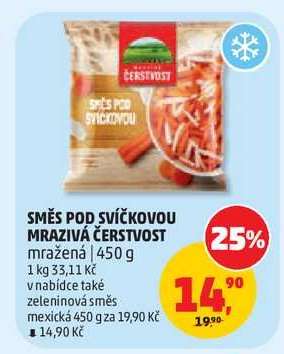 SMĚS POD SVÍČKOVOU MRAZIVÁ ČERSTVOST
