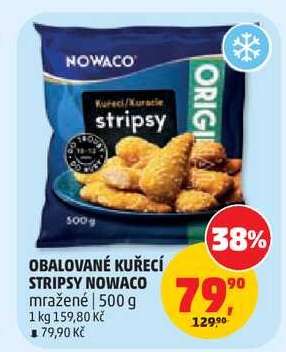OBALOVANÉ KUŘECÍ STRIPSY NOWACO