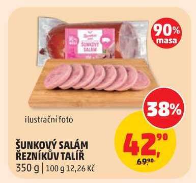 ŠUNKOVÝ SALÁM ŘEZNÍKŮV TALÍŘ