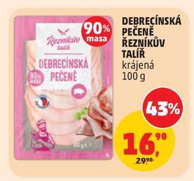 DEBRECÍNSKÁ PEČENĚ ŘEZNÍKŮV TALÍŘ