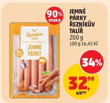 JEMNÉ PÁRKY ŘEZNÍKŮV TALÍŘ