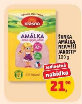 Šunka Amálka nejvyšší jakosti*