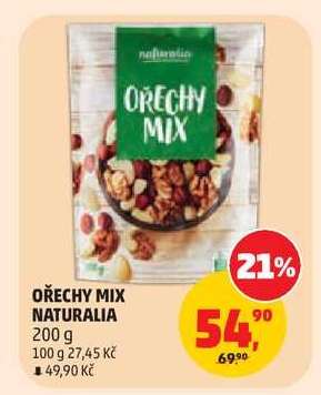 OŘECHY MIX NATURALIA