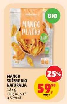 MANGO SUŠENÉ BIO NATURALIA