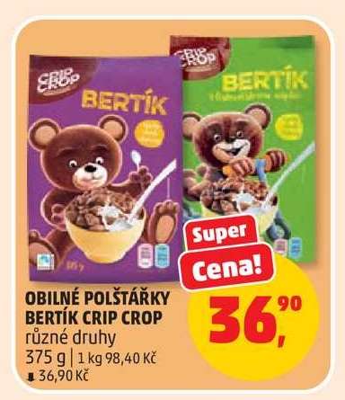 OBILNÉ POLŠTÁŘKY BERTÍK CRIP CROP