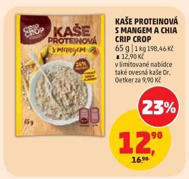 KAŠE PROTEINOVÁ S MANGEM A CHIA CRIP CROP