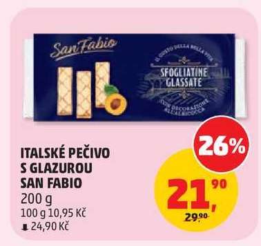 ITALSKÉ PEČIVO S GLAZUROU SAN FABIO*