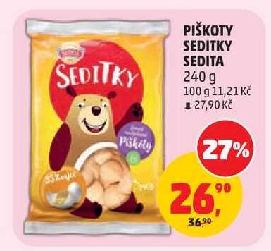 PIŠKOTY SEDITKY SEDITA