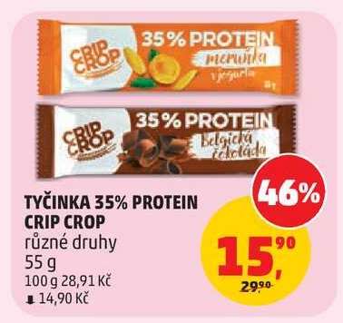 TYČINKA 35% PROTEIN CRIP CROP
