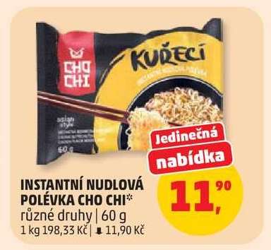 Instantní nudlová polévka Cho Chi