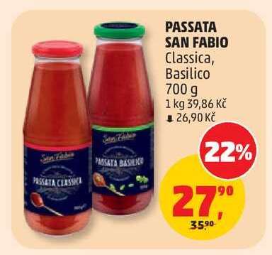 PASSATA SAN FABIO Classica, Basilico