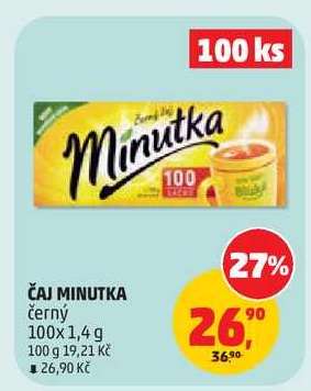 Čaj Minutka černý