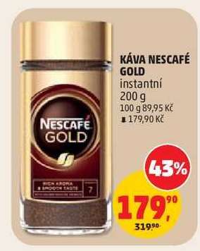 KÁVA NESCAFÉ GOLD