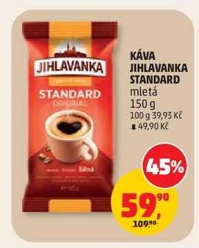 KÁVA JIHLAVANKA STANDARD