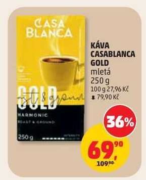 KÁVA CASABLANCA GOLD