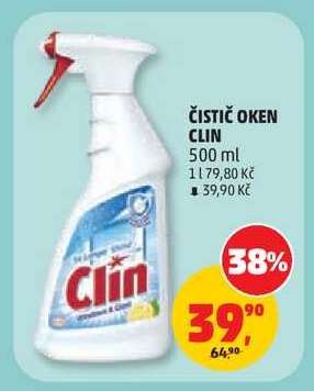ČISTIČ OKEN CLIN